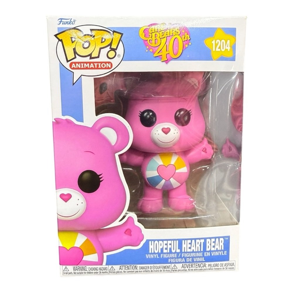 Funko Pop! Animation – Care Bears 40th Anniversary #1204 Hopeful Heart Bear –NEW